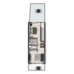 Apartment Sunny 45m2 Penthouse With Balcony And Terrace - R65c, Eindhoven